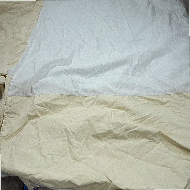 calvin klein bedskirt king yellow 100% cotton traditional modern