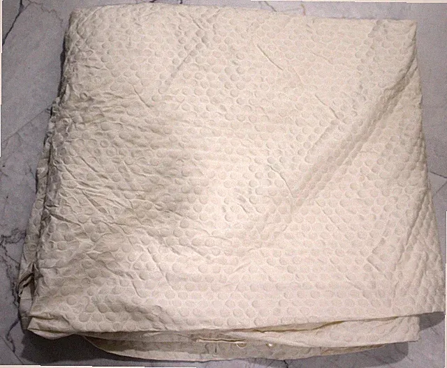 CALVIN KLEIN Geometric Dots King Duvet Cover in ivory