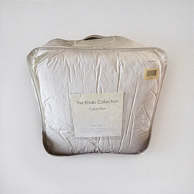 Calvin Klein Khaki Collection CK Print Twin Comforter Garden Cottage