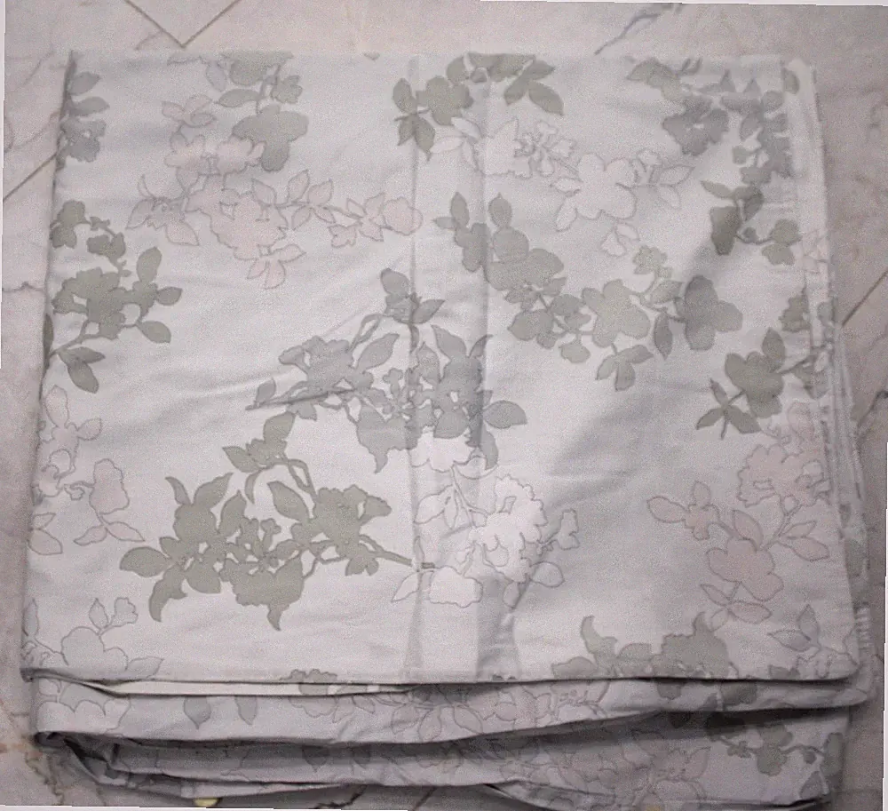 CALVIN KLEIN Petal Silver KING Duvet Cover
