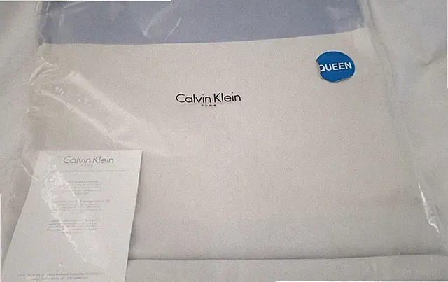 Calvin Klein Tanzanita Band Full / Queen Coverlet NIP