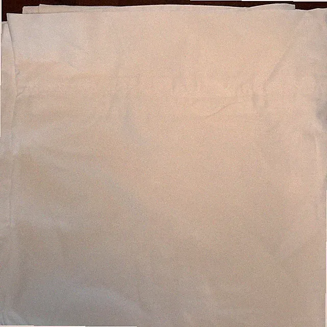 Calvin Klein Valencia Queen Flat Sheet Set 450 TC White 100% Cotton Washable
