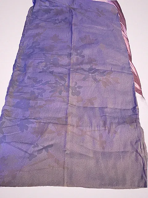 Rare Vintage CALVIN KLEIN Flowers Solid Bluegrey 2 King Pillow Shams